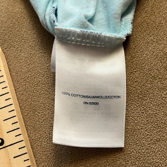 Lands' End Mock Neck Top Mint Green Size M - Picture 5 of 8